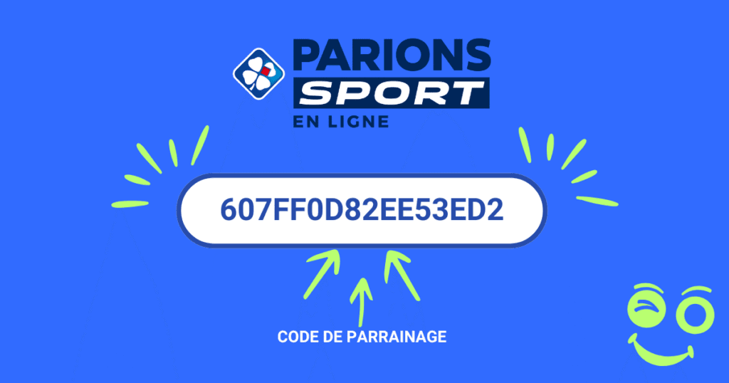 code parrainage Parions Sport