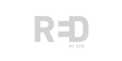 logo red by sfr gris