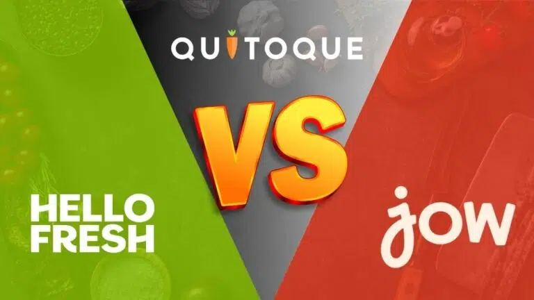 Jow vs HelloFresh vs Quitoque