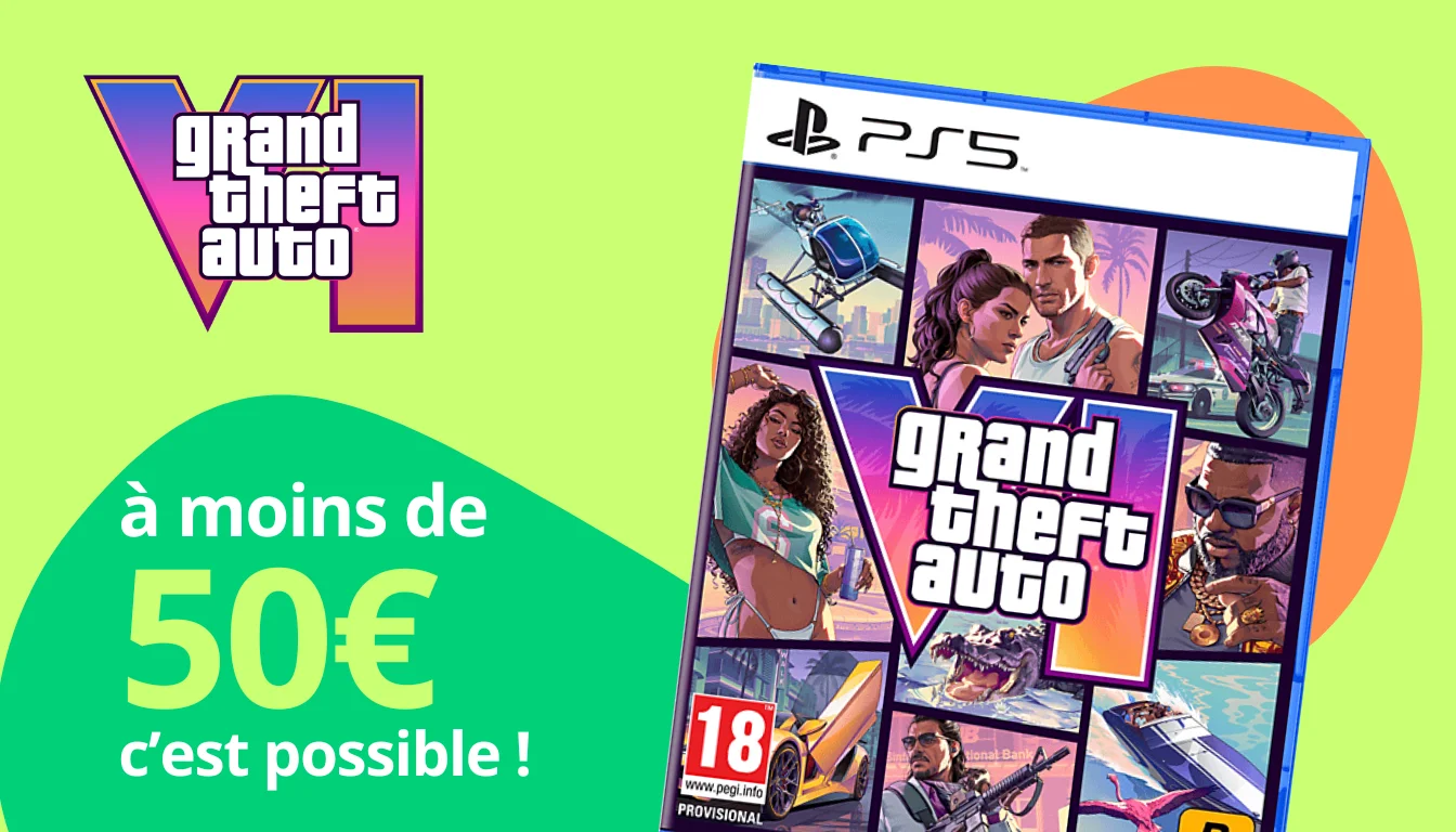 GTA VI pas cher, comment payer 41 euros au lieu de 80 grâce à Cdiscount + Joko + iGraal